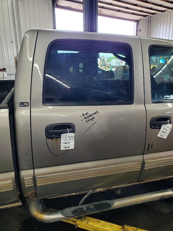 Passenger Rear Side Door Classic Style Fits 01-07 SIERRA 1500 PICKUP 300825