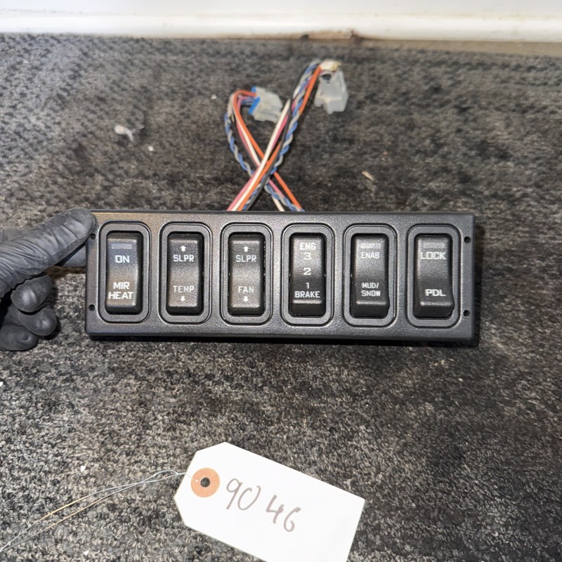 International Prostar Dash Switch Panel P/N 3549776C4