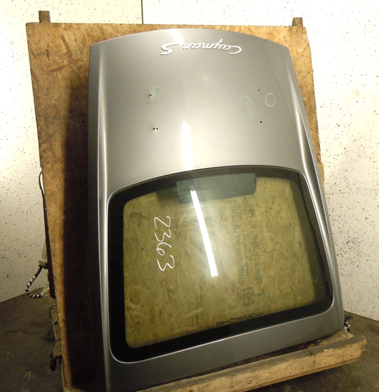 2006-2012 Porsche Cayman Rear Hatch Lid Liftgate W/O Wiper OEM L6B4 *SEE NOTES*