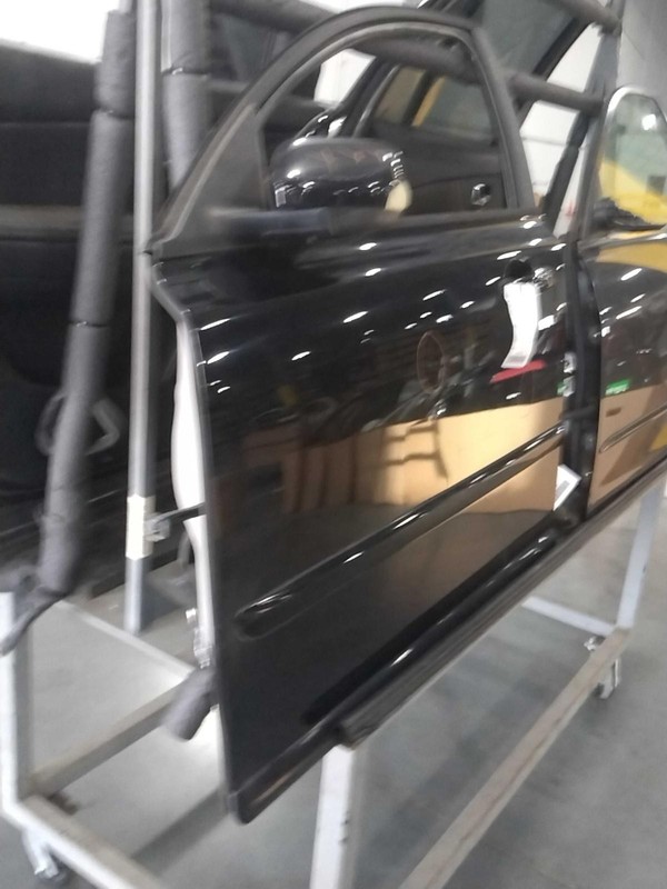 2006 Volvo 40 Series Left Front Door - Used, Dented, 250K Miles, OEM 437479