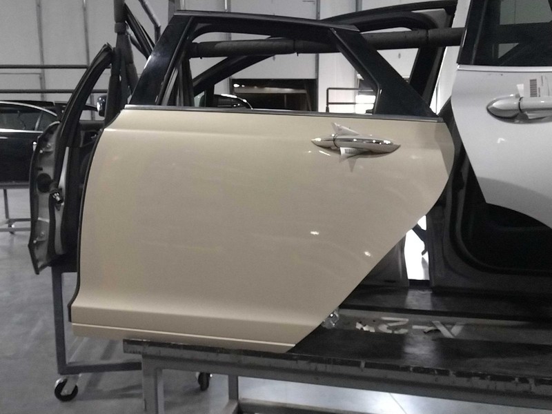 2015 Lincoln MKZ Left Rear Door White 4DR Sedan Used OEM 117K Miles