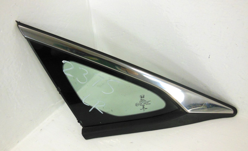 2016-2021 Honda Civic Sedan Rear Quarter Window Glass Driver Left OEM