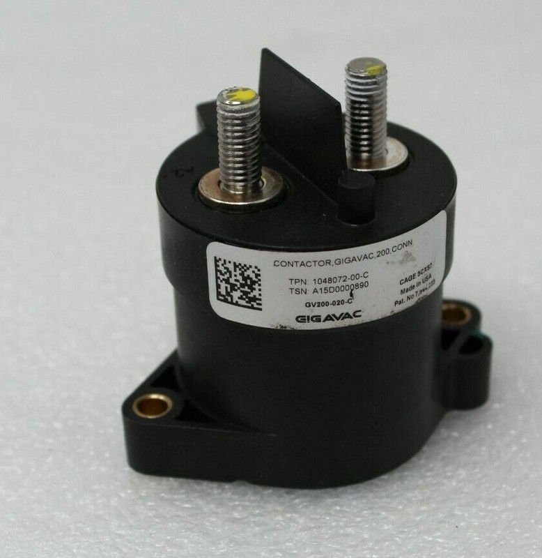 GENUINE TESLA MODEL S Battery Contactors Gigavac 200 CONN 1048072-00-C OEM
