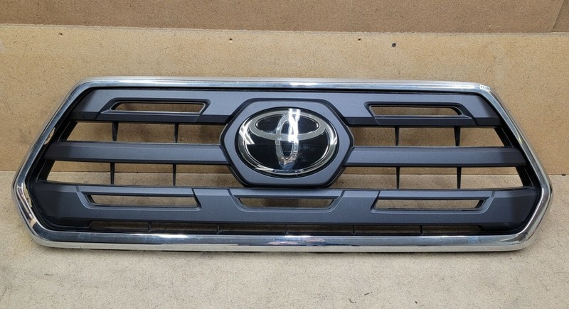 2016 2017 2018 2019 Toyota Tacoma Front Upper Grille W/Emblem OEM 53114-04190