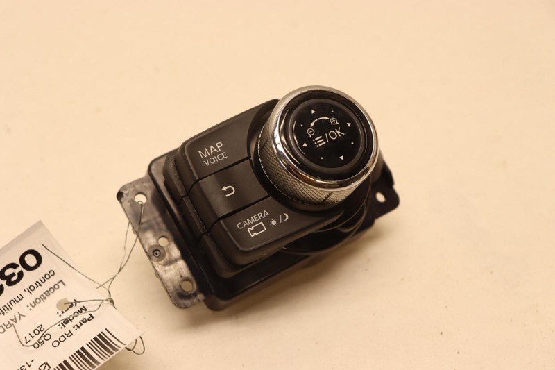 2015-2022 INFINITI Q50 RADIO MEDIA MAP & CAMERA MULTIFUNCTION SWITCH KNOB OEM