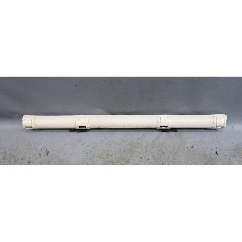 11-16 BMW F10 5-Series Rear Seat Bottom Strip Ivory White Napa Leather OEM
