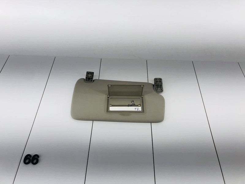 11-19 FORD FIESTA FRONT RIGHT PASSENGER SIDE HEADLINER SUN VISOR SHADE OEM