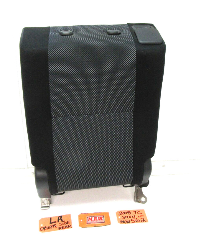 SEAT BACK REAR SEAT TOP UPPER CUSHION CLOTH DRIVER SIDE CAR L for 05-10 SCION TC