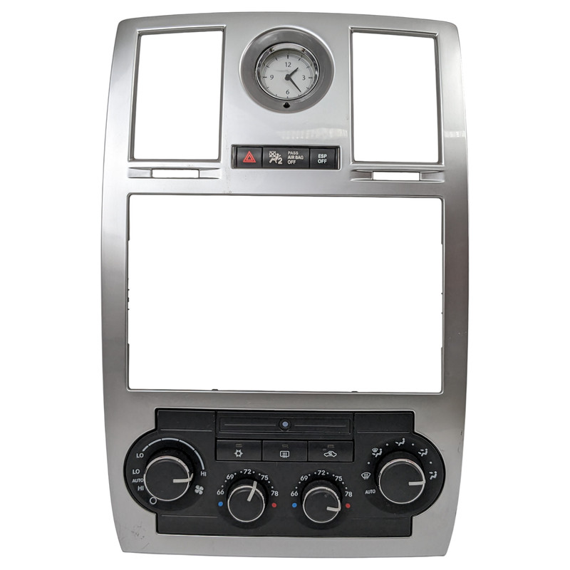 2005-2007 Chrysler 300 AC Heater Air Climate Control Bezel Trim P04596495AI OEM