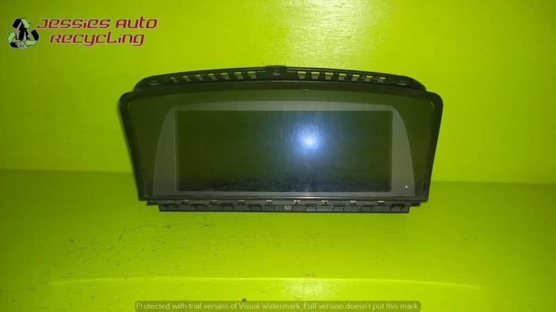 06 BMW 750i 4.8L AT SEDAN ZB CONTROL DISPLAY DASH GPS NAV INFO SCREEN OEM 1869-2