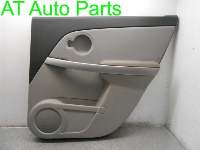 2005 CHEVROLET EQUINOX REAR PASSENGER RIGHT DOOR PANEL TRIM INTERIOR GRAY OEM
