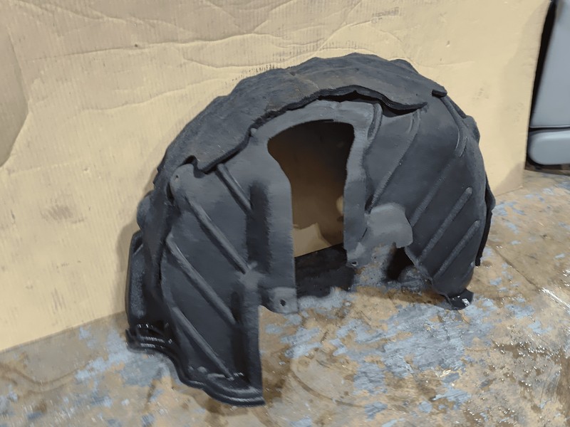 2018-2024 AUDI A5 SPORTBACK REAR LEFT QUARTER WHEELHOUSE LINER SPLASH SHIELD OEM