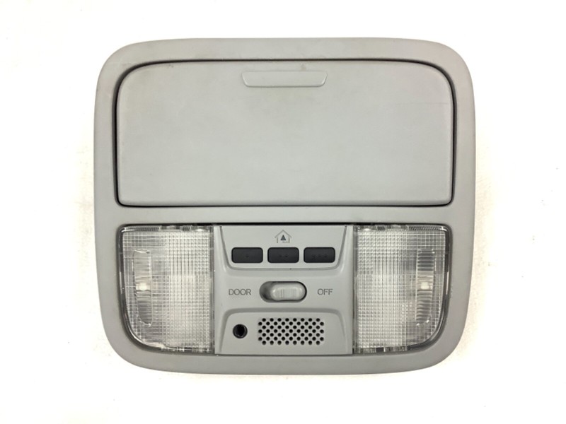 03-07 Accord V6 Console Front Map Reading Dome Light Roof Lamp Bulb Switch Gray