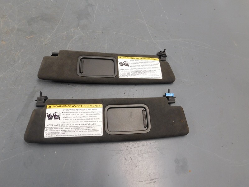 2018 17 18 19 20 Audi R8 V10 Plus Alcantara Sun Visors - 1 Damaged #2429 Y1