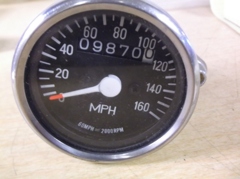 Harley Davidson Speedometer 0-160 MPH *FREE SHIPPING*
