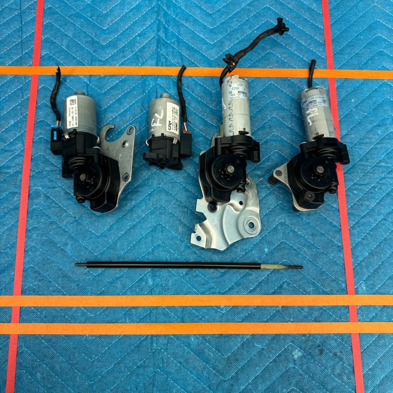 2012–2016 BMW 328i F30 Front Driver Seat Adjustment Motor Set OEM 7259138802