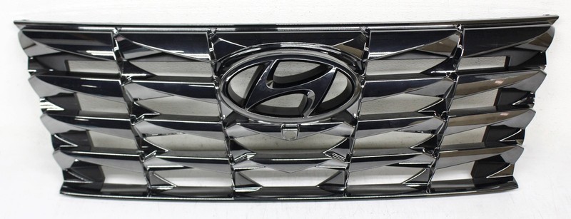 OEM Upper Grille Insert For Hyundai Tucson Black Chrome 86350-N9110