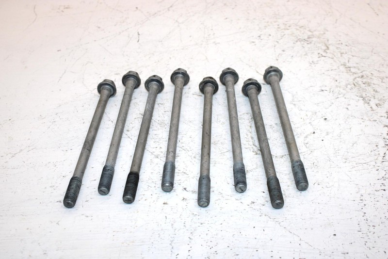 2004 Arctic Cat V2 650 Oem Cylinder Head Bolt Set Of 8 3201-377 AA28