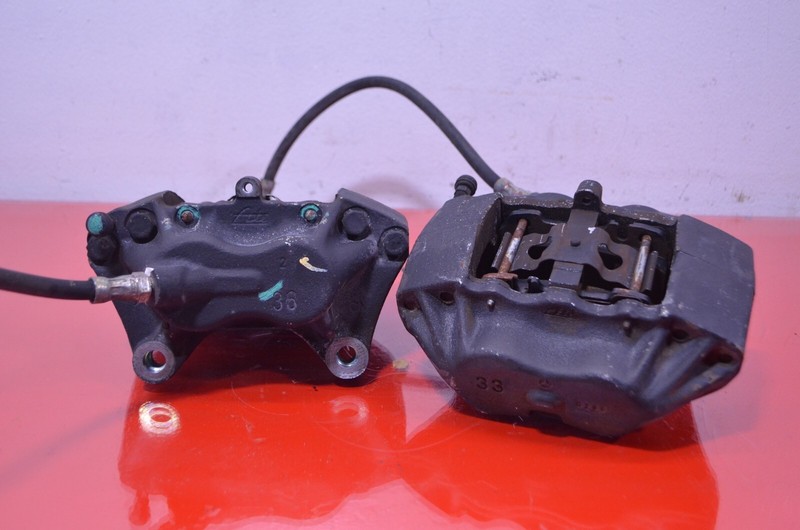 03-09 MERCEDES W209 CLK320 REAR LEFT / RIGHT BRAKE CALIPER SET OEM