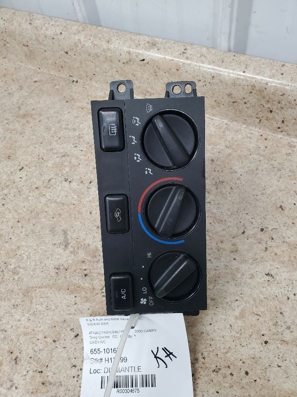 Temperature Control Manual Rotary Control Knobs Fits 99-01 CAMRY 304675