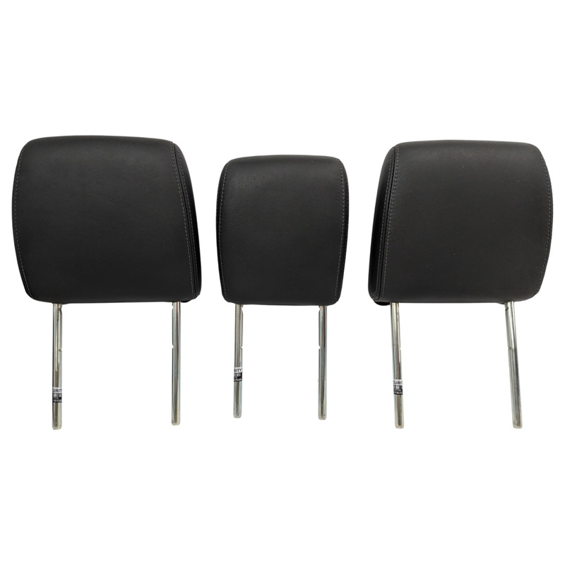 2010-16 Land Rover L319 LR4 Rear Seat Headrest Head Rest Set of 3 Black OEM