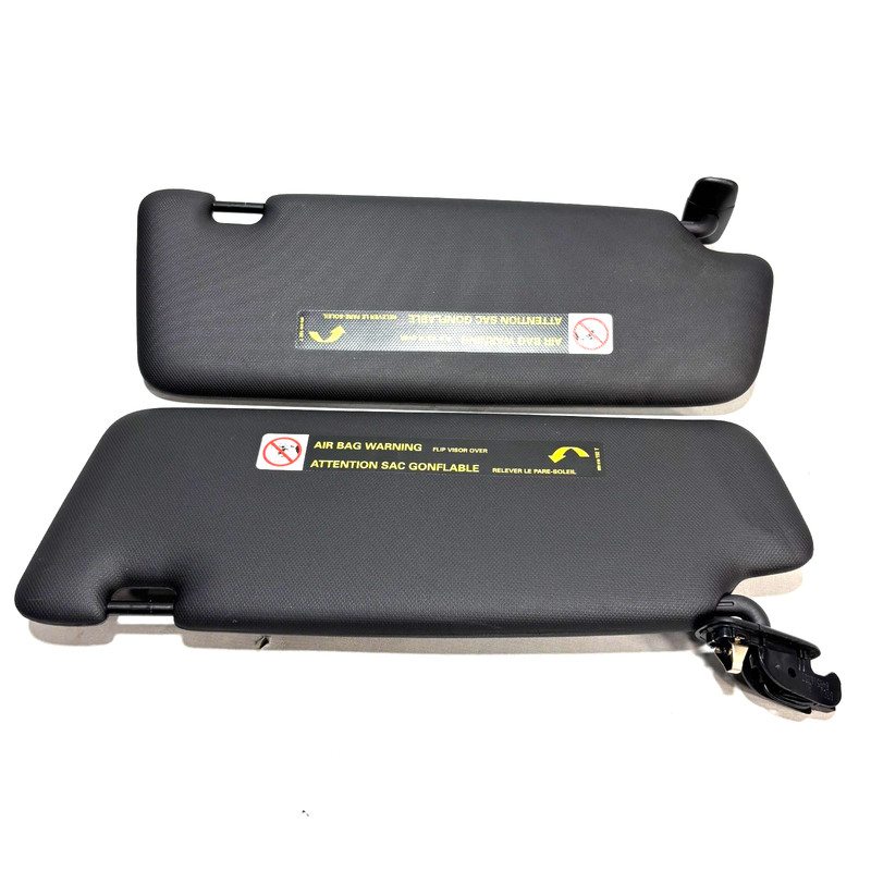 📌 2012 - 2017 AUDI Q3 RIGHT & LEFT SUN VISOR SET 8U0 857 552 F OEM