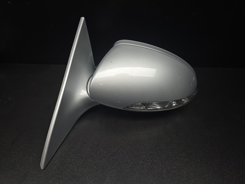 07-09 Mercedes W216 CL550 CL63 AMG Left Side Rear View Door Mirror Silver OEM