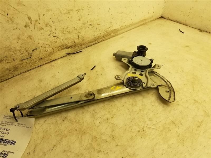 04 05 06 SCION XB DRIVER FRONT WINDOW REGULATOR