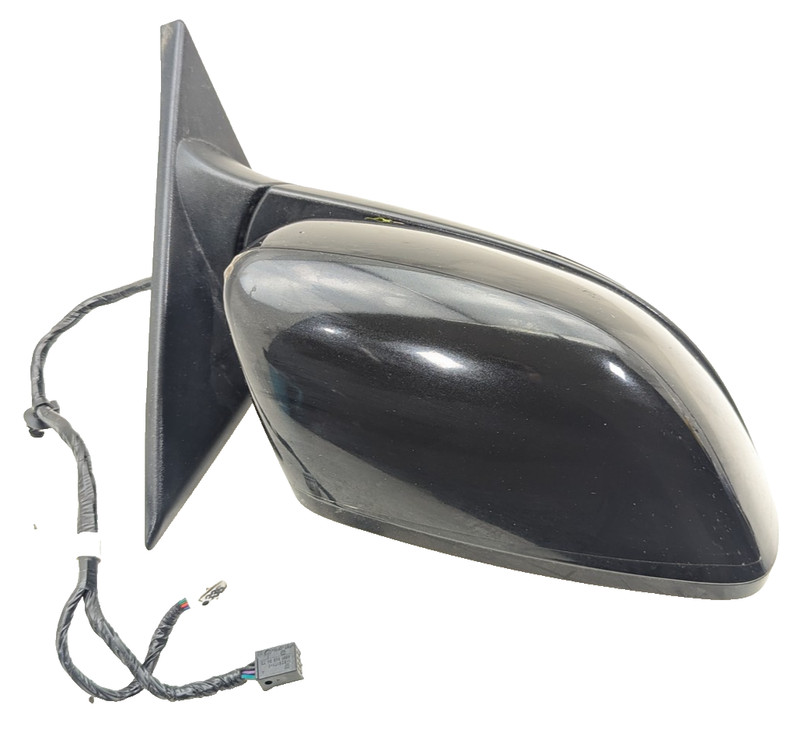 14-17 Maserati Quattroporte M156 Right Side Rear View Door Mirror Black