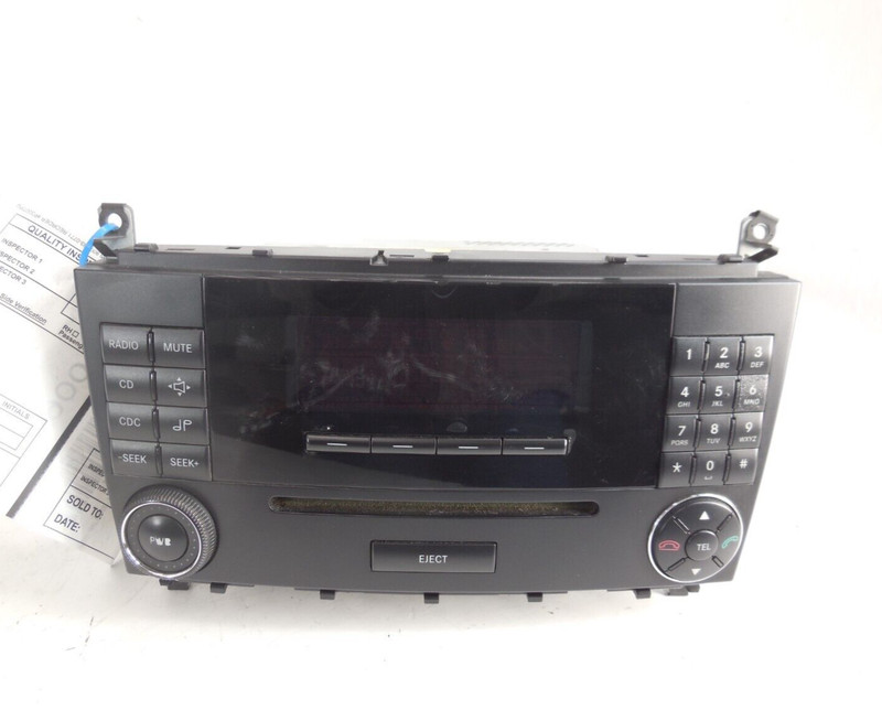 2007 07 Mercedes-Benz C230 AM FM Radio CD Disc Player Receiver OEM
