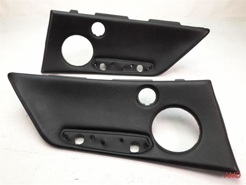 2005 BMW 330ci Convertible Rear Left Right Lateral Panel Insert Set Black
