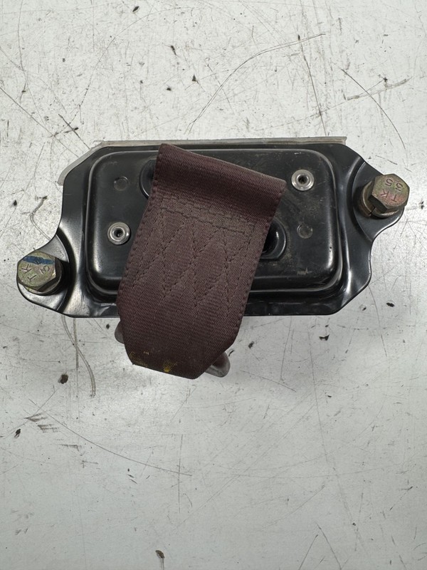 90-91 Honda Civic 4 Door Left Front Lap Seat Belt Red 04817-SH5-A00ZE OEM