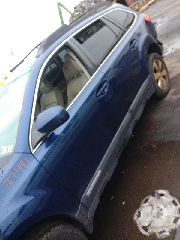 2010 Subaru Legacy Left Front Door Glass Blue OEM 226828 202K Miles