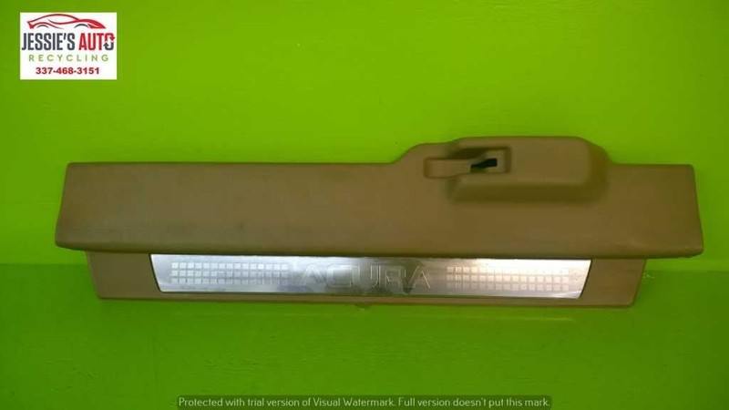 01 02 03 04 05 06 ACURA MDX LEFT FRONT SILL SCUFF PLATE OEM 2099-87