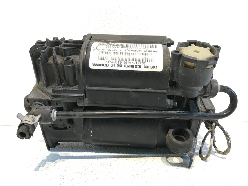 00-11 Mercedes W220 S500 Airmatic Air Suspension Valve Block Compressor Pump OEM