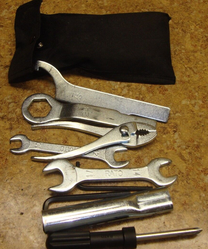 2015 Kawasaki Ninja EX300 EX 300 A Tool Kit Holder Pouch Tools Wrench Bag OEM 14