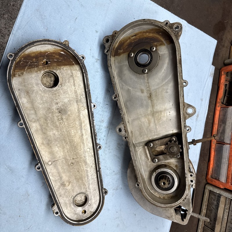 1971 Polaris Charger 488Wide TrackVintage Snowmobile Chaincase