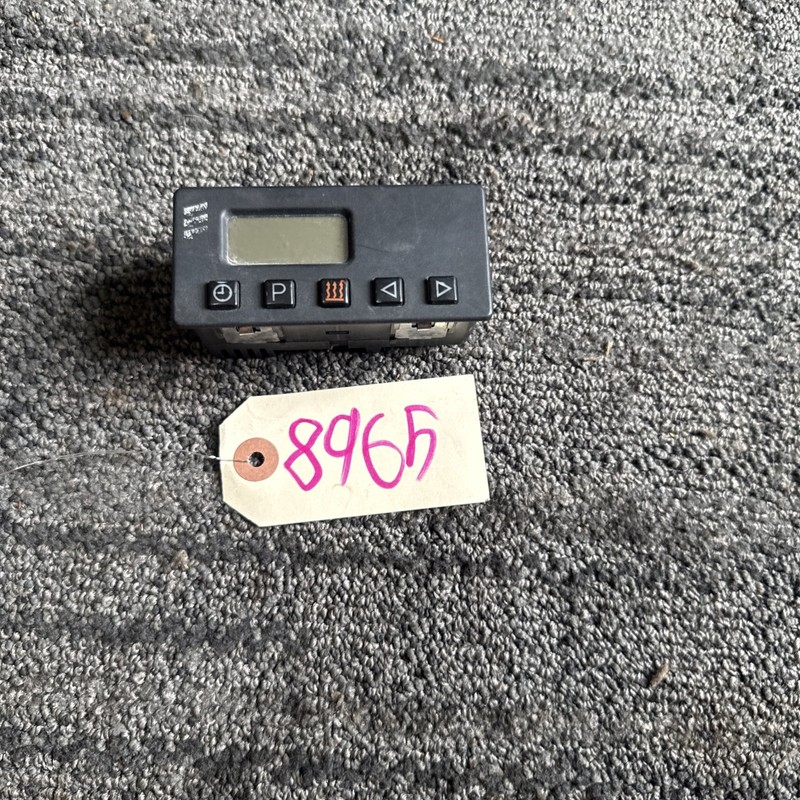 FREIGHTLINER M2 PANEL WITH WEBASTO HEATER TIMER SWITCH 8EU 007 696-01