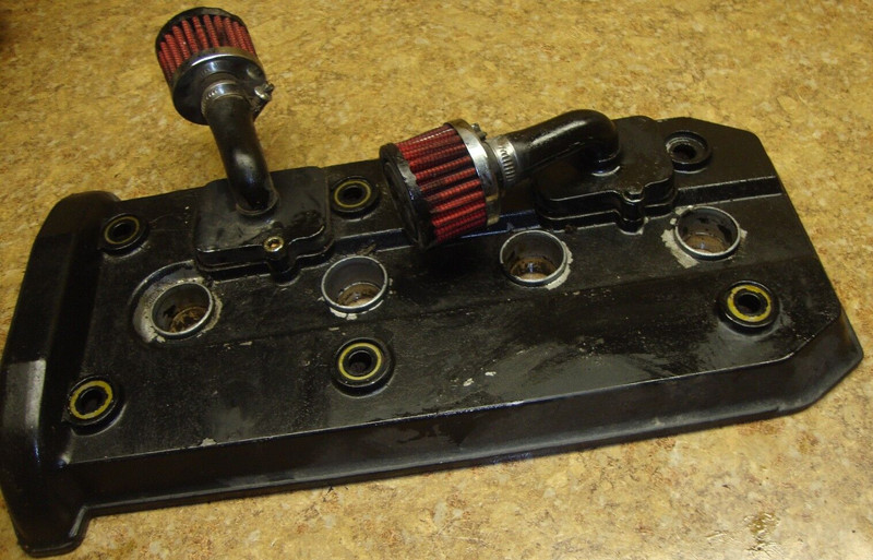 2001 Kawasaki ZX1100 ZX 1100 ZX11 Ninja Engine Cylinder Head Valve Cover Panel