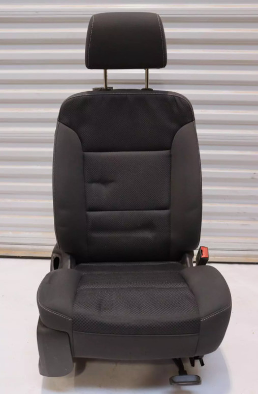 2014-2019 CHEVY SILVERADO 1500 DOUBLE CAB FRONT RIGHT PASSENGER SEAT BLACK OEM
