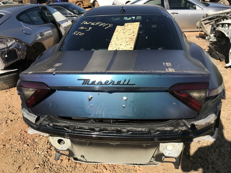 09-14 MASERATI GRANTURISMO CABRIO TRUNK LID DECK HATCH TRUNK OEM