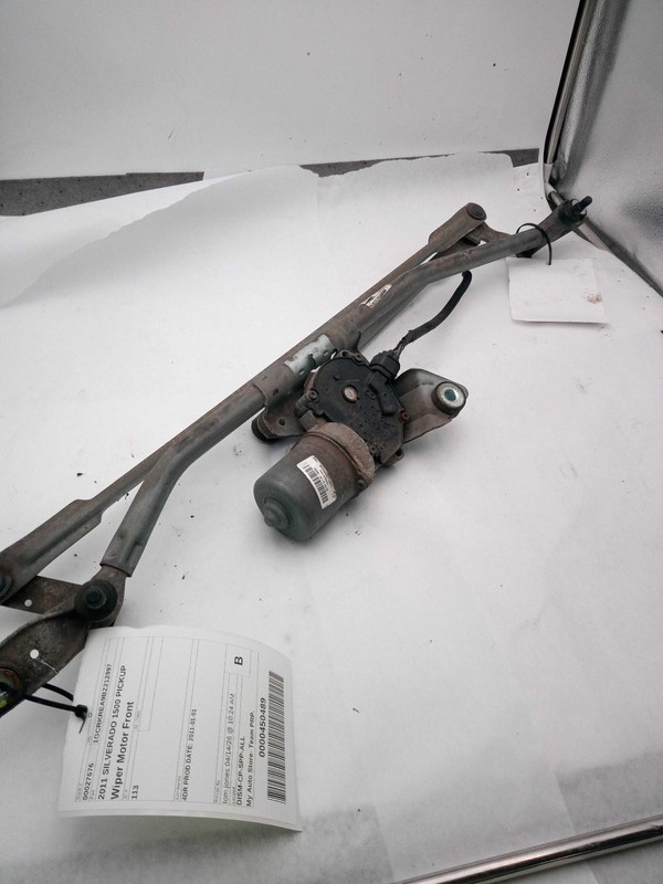 Used Windshield Wiper Motor fits: 2011 Chevrolet Silverado 1500 pickupGrade B