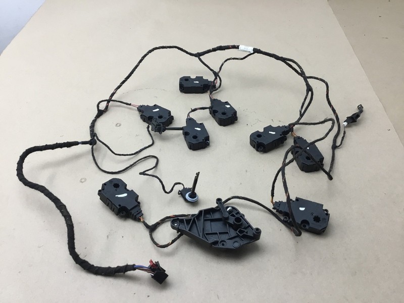 Audi S4 2019 B9 Heater Wire Wiring Harness Flap Actuator Motor Set 9 PCS 17-20 Y