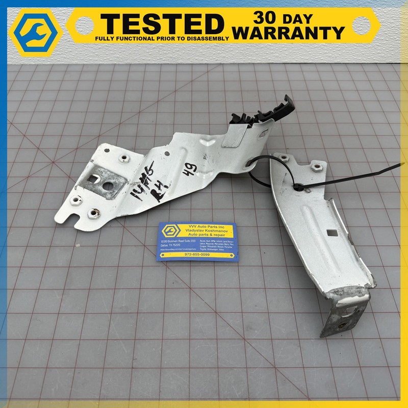14-17 MASERATI GHIBLI FRONT LEFT FENDER LOWER MOUNT SUPPORT BRACKET OEM