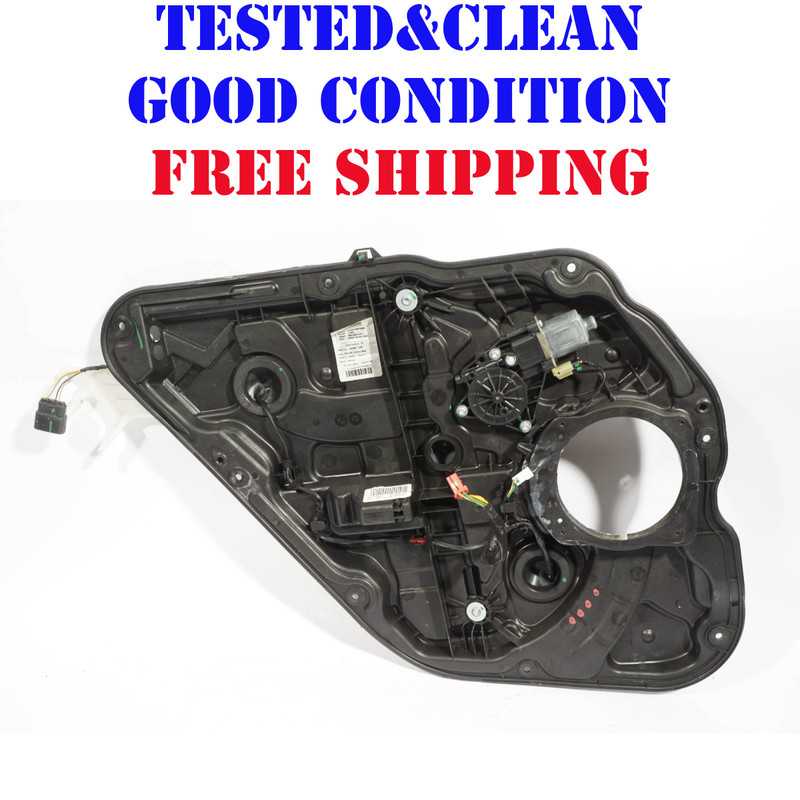 2011 - 2014 HYUNDAI SONATA WINDOW REGULATOR & MOTOR REAR LEFT DRIVER SIDE OEM