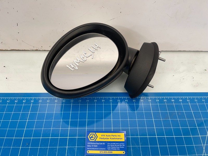 Mini Cooper R56-R59 LEFT DRIVER SIDE REAR VIEW DOOR POWER MIRROR White OEM