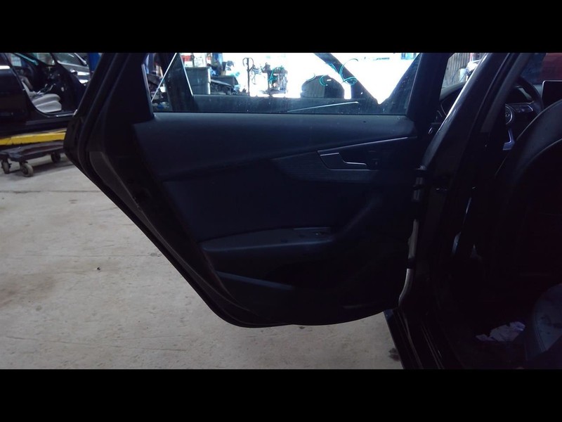 2018 A4 AUDI Driver Left Rear Door Trim Panel Rear 1584455