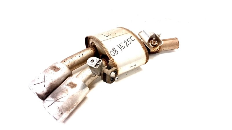 18-24 AUDI B9 S4 3.0 DUAL TIP PIPE EXHAUST MUFFLER REAR LEFT DRIVER OEM 08152C