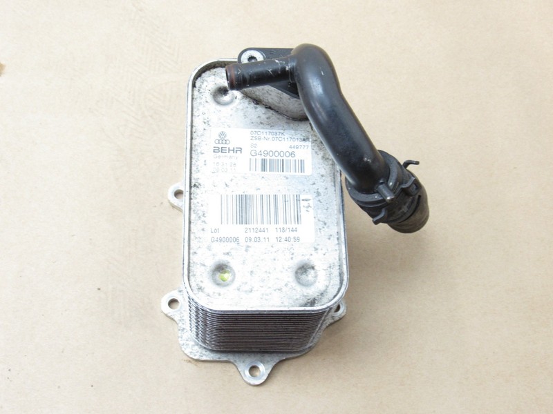 Bentley Continental GT 2012 6.0L W12 Engine Motor Oil Cooler 11-18 ;#3