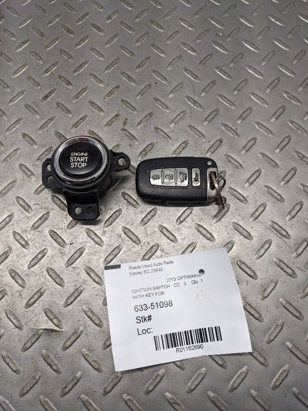 Ignition Switch Keyless Ignition Smart Key EX Luxury Fits 11-13 OPTIMA 1162690